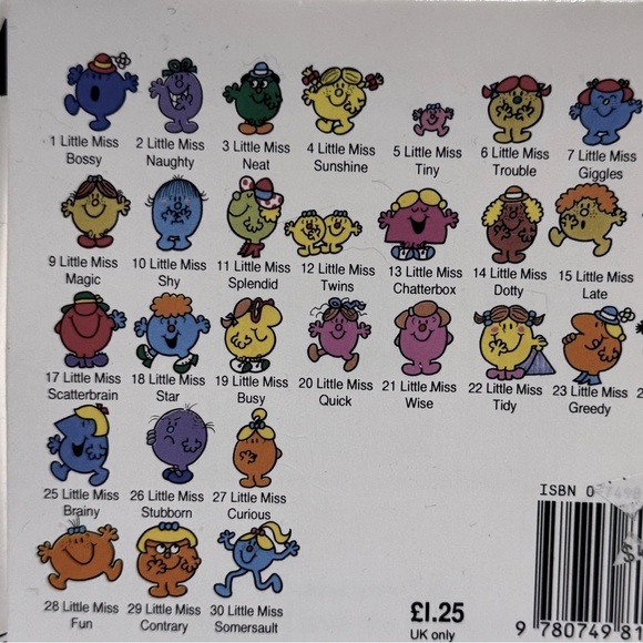 📚Little Miss Late and Mr Grumpy from the Little Miss Collection Roger Hargreaves - Picture 4 of 14